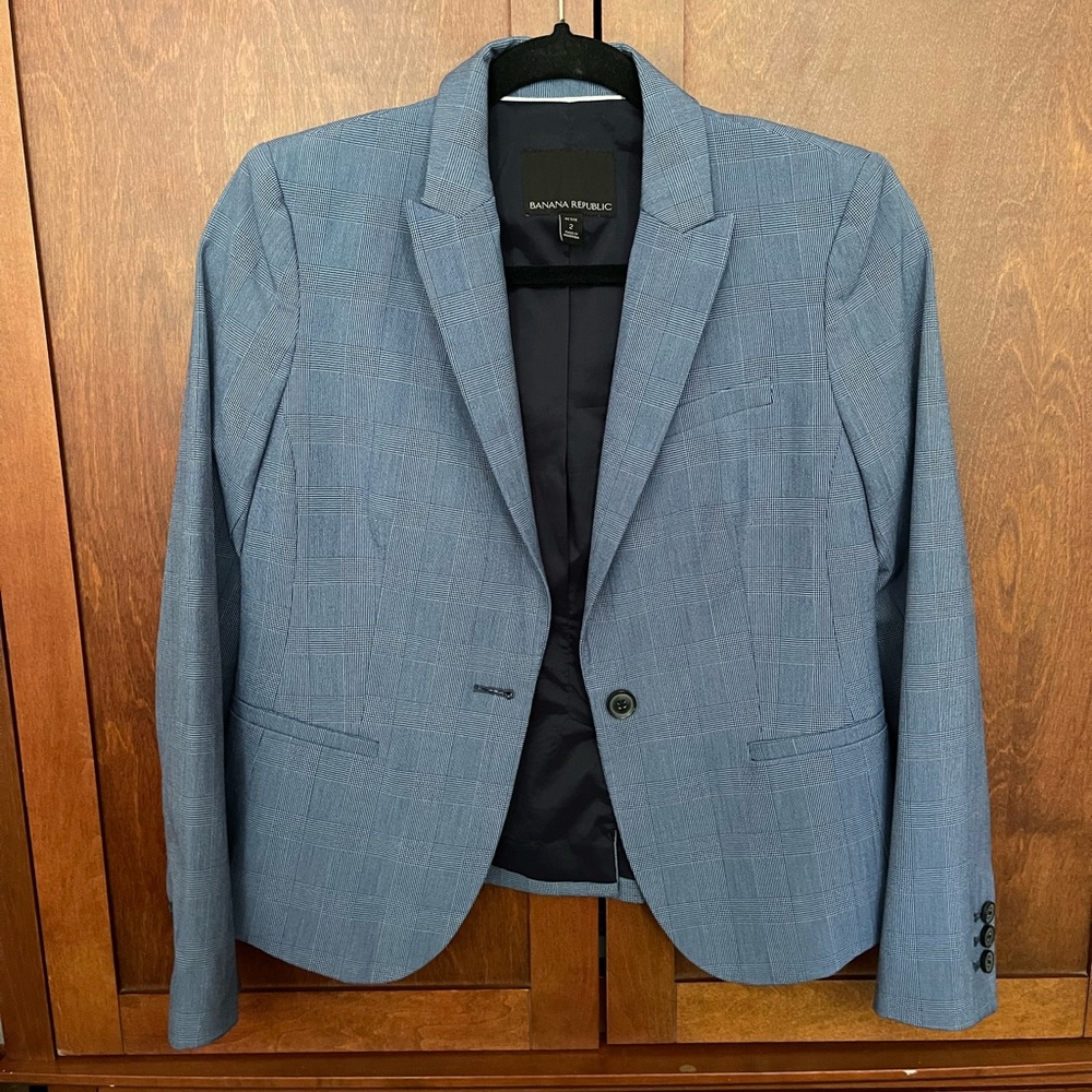 Banana Republic Blue Blazer